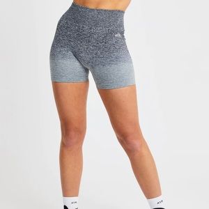 AYBL Pulse Ombré Seamless Shorts- Grey Marl